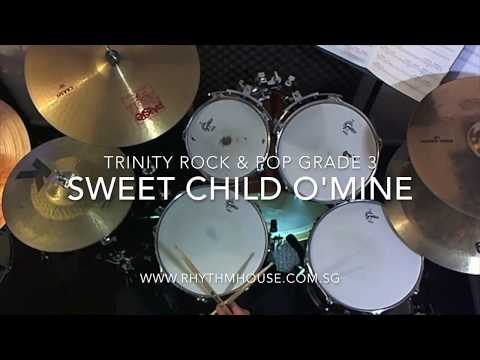 Guns N&#039; Roses - Sweet Child O&#039; Mine - Trinity Rock &amp; Pop Grade 3 Drums